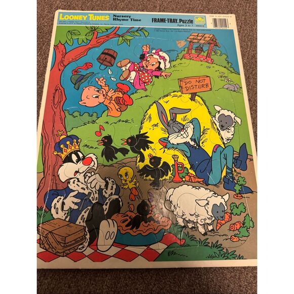 Vintage looney tunes frame tray puzzle - Picture 4 of 7